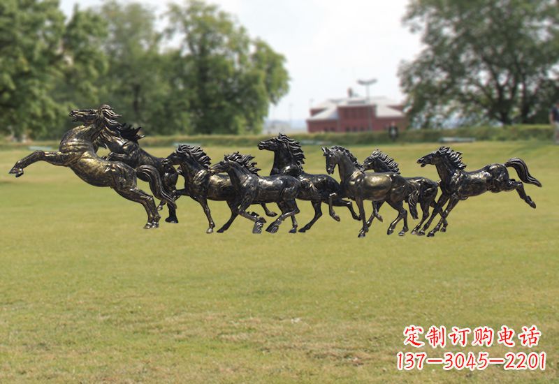 邯郸马群铜雕经典珍藏