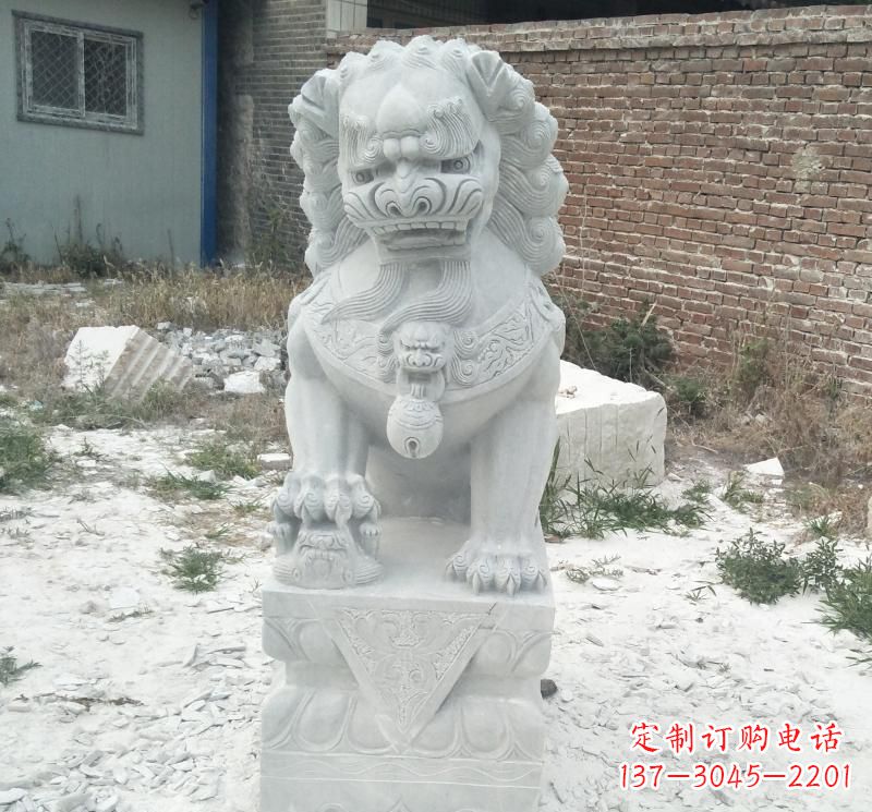 邯郸北京看门狮子石雕
