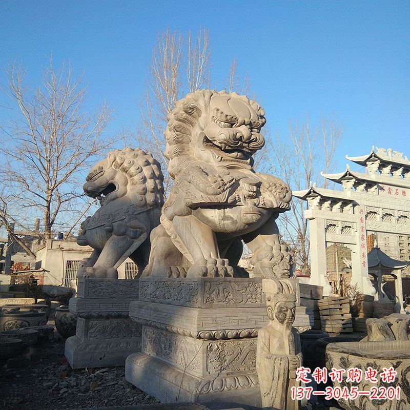 邯郸新室内装饰狮子雕塑