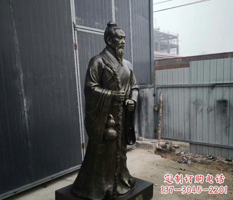 邯郸扁鹊人物古代名医铜雕摆件