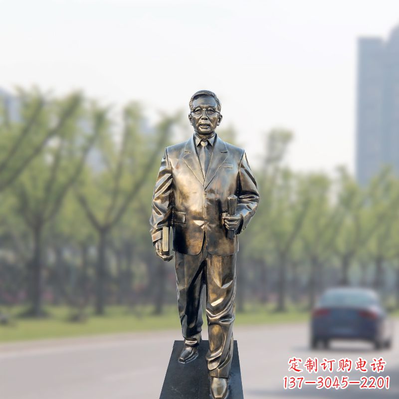 邯郸华罗庚雕塑传承与现代化