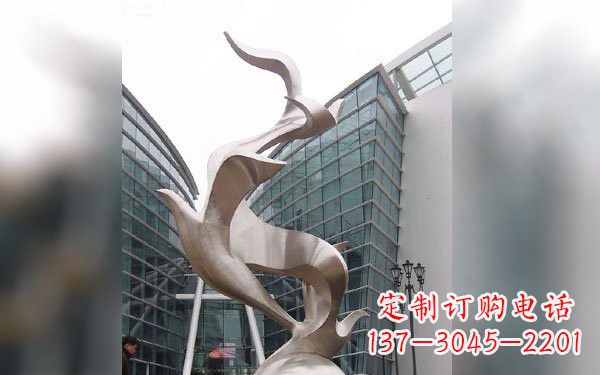 邯郸不锈钢鸽子雕塑
