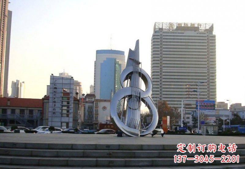 邯郸不锈钢吉他雕塑