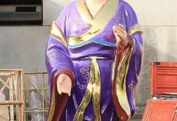 邯郸玻璃钢宗教庙宇彩绘八仙神像