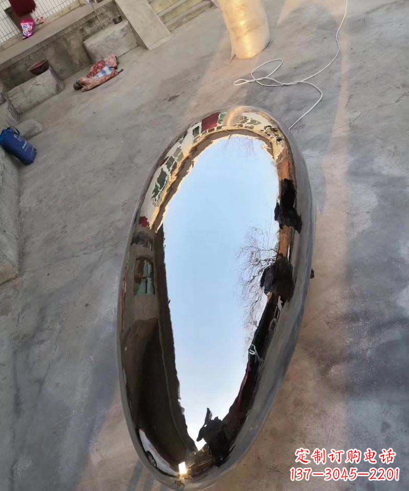 邯郸不锈钢水滴雕塑一种美观耐用的艺术品