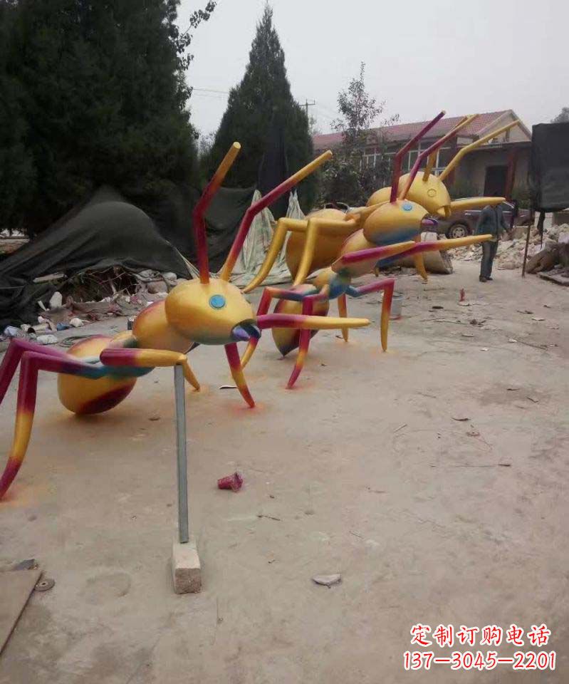 邯郸精美的不锈钢蚂蚁雕塑