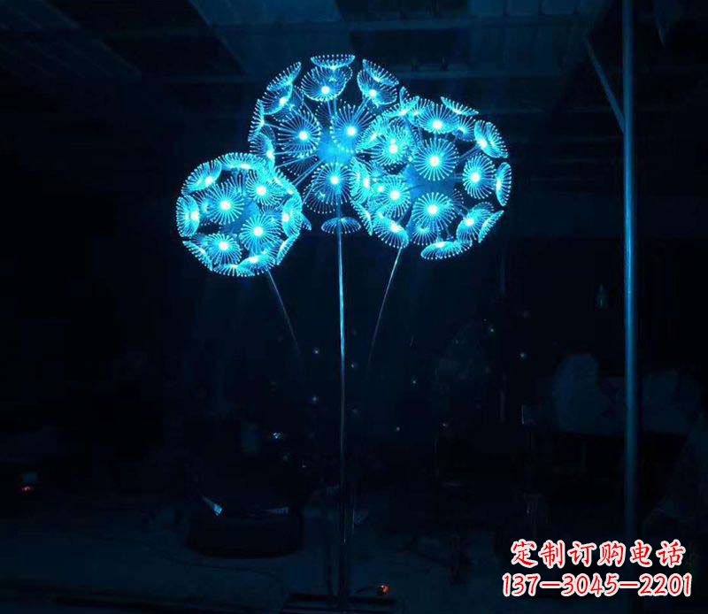 邯郸不锈钢蒲公英雕塑——象征着美丽的自由