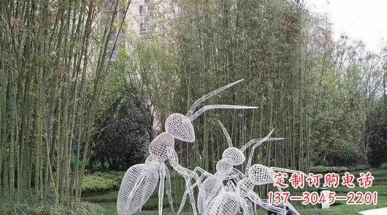 邯郸不锈钢艺术蚂蚁雕塑