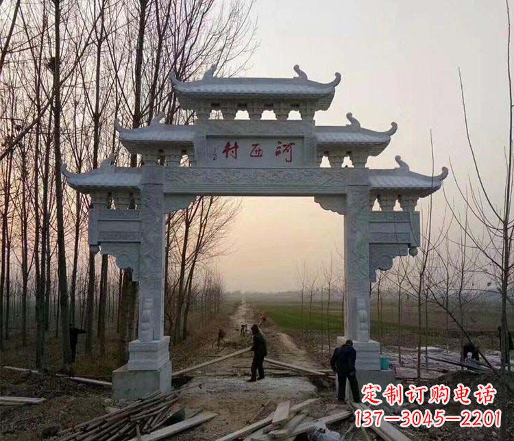 邯郸牌坊雕塑——记忆中的美丽家乡