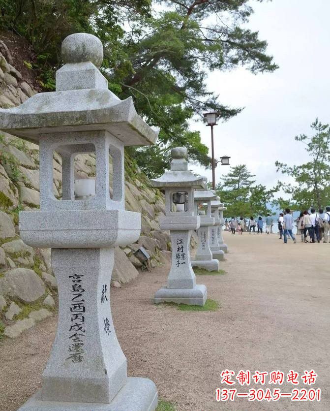 邯郸精美古典大理石宫灯雕塑