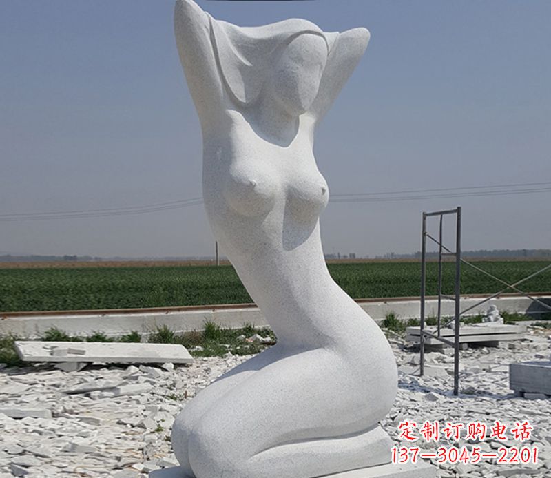 邯郸优雅大理石美女雕塑