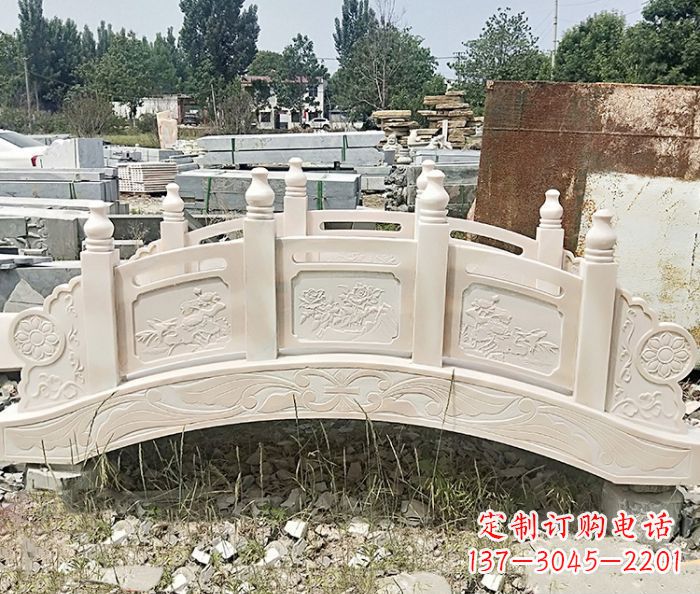 邯郸大理石小型拱桥雕塑