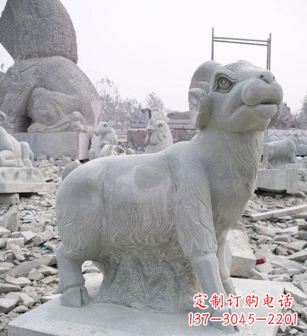 邯郸大理石羊雕塑