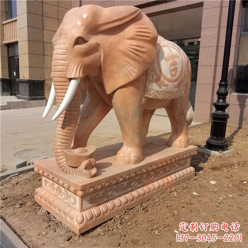 邯郸大象石雕——辟邪守护