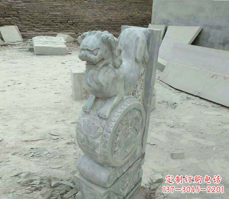 邯郸精美石门墩雕塑,缔造绝色佳作