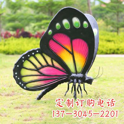 邯郸仿真蝴蝶_品红色款405x78x110