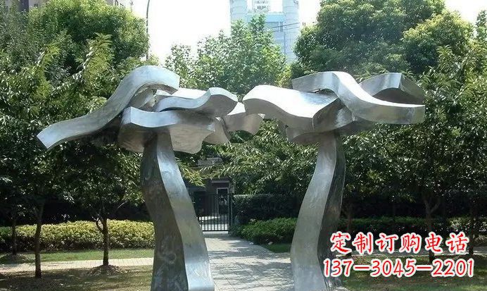 邯郸不锈钢拱门定制雕塑