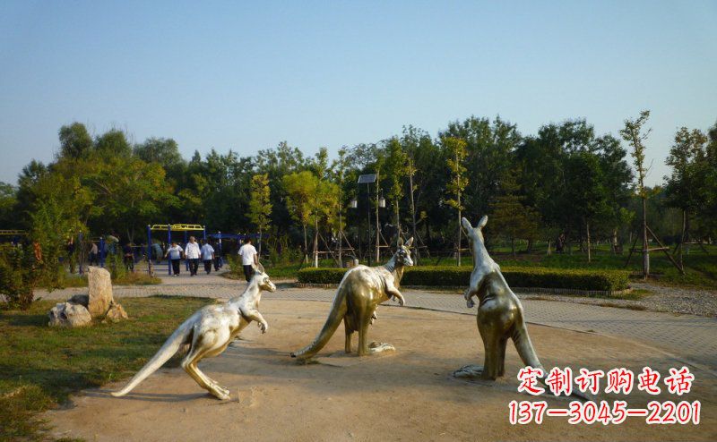 邯郸高质量袋鼠铜雕