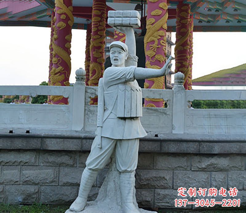 邯郸董存瑞石雕:一种传承精湛工艺的艺术品