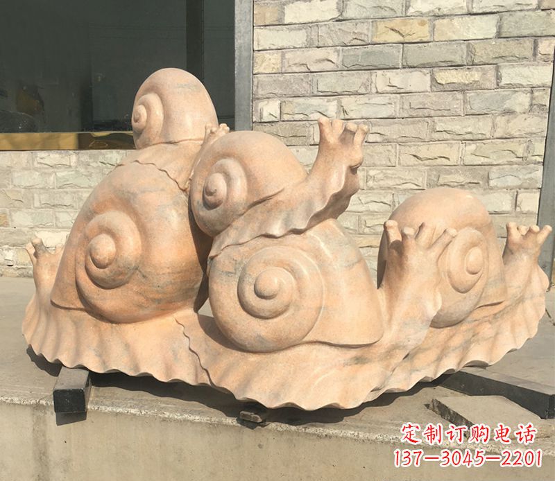 邯郸爬行蜗牛石雕—创造独特精美雕塑