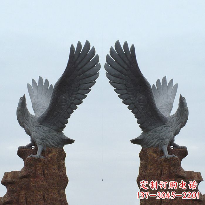 邯郸青石老鹰，雕刻成永恒的珍贵艺术