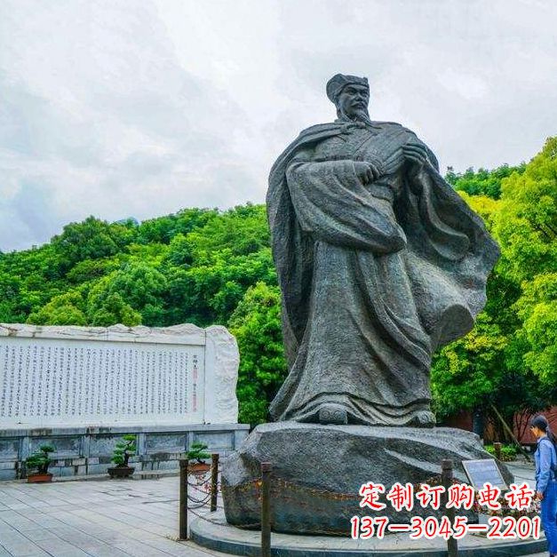 邯郸汇聚历史荣光——中领雕塑诸葛亮雕塑