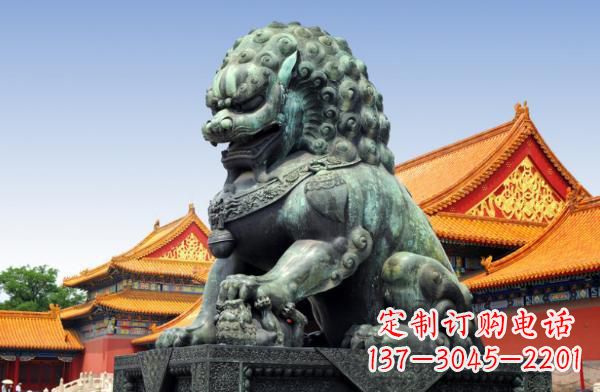 邯郸贵族气派，古典青铜狮子雕塑