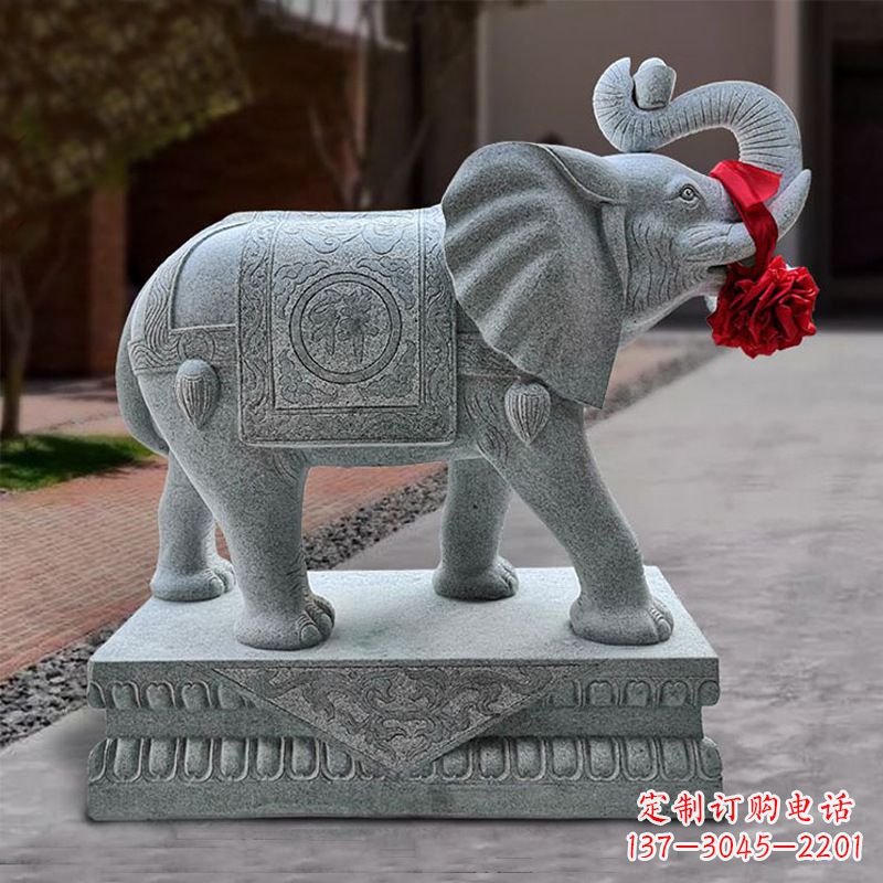 邯郸石雕大象的雕塑