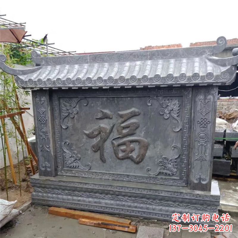 邯郸中领雕塑：福字雕塑，点缀婚房庭院