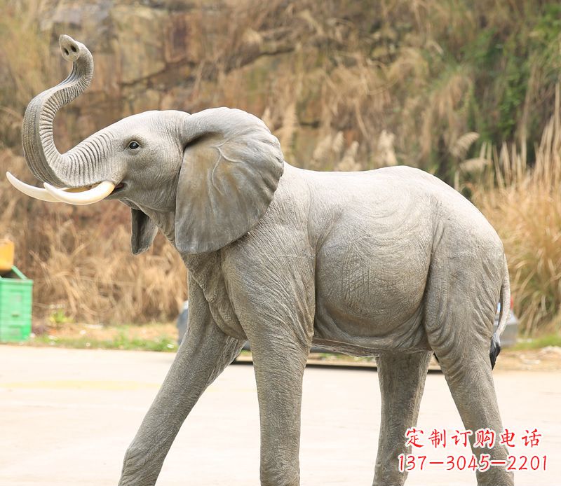 邯郸中领雕塑大象雕塑特色定制