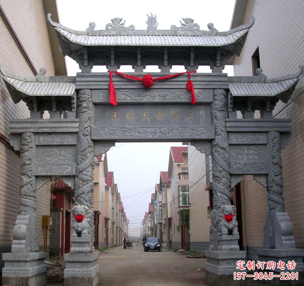 邯郸石雕牌坊雕塑是中领雕塑最为出色的产品。它…