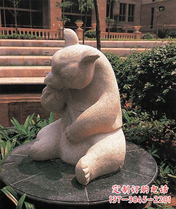 邯郸石雕熊猫