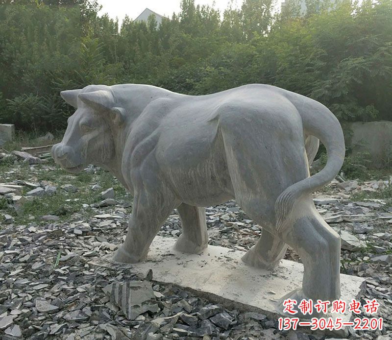 邯郸水牛雕公园动物雕塑