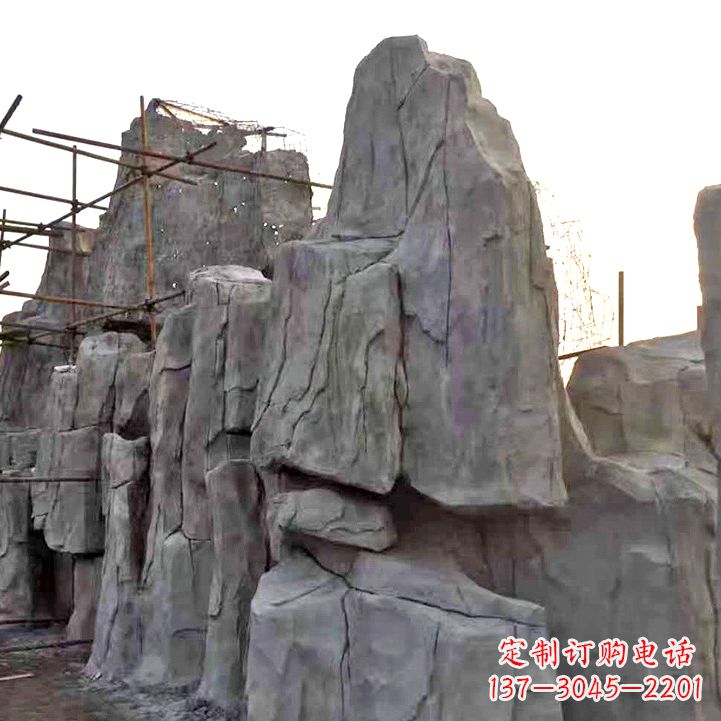 邯郸水泥塑石假山雕塑