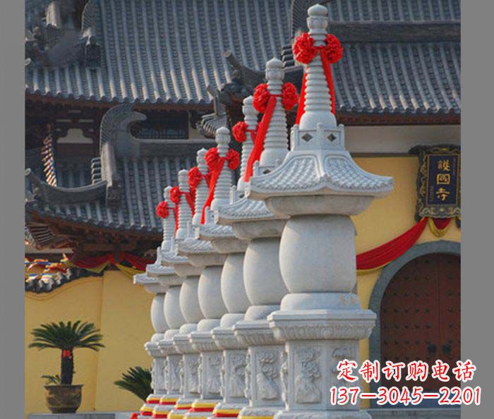 邯郸寺庙景观舍利塔石雕