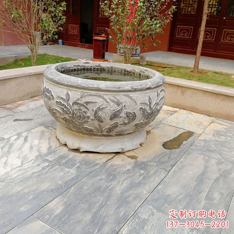 邯郸庭院水缸石雕