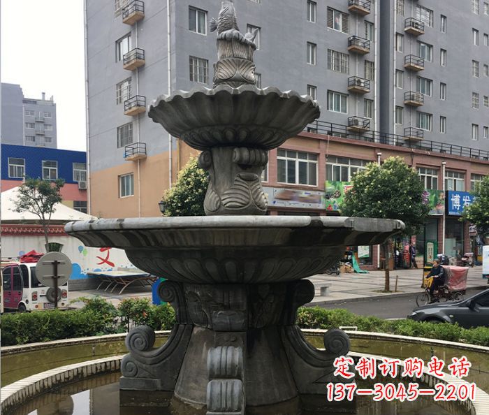 邯郸小区景观仿古喷泉石雕