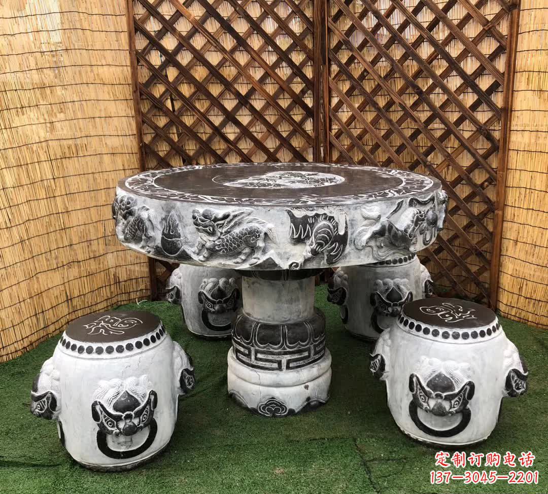 邯郸小区休闲创意石桌凳