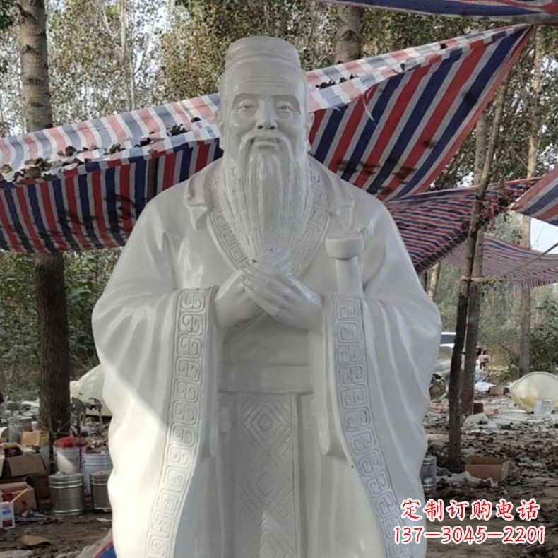 邯郸校园孔子雕像