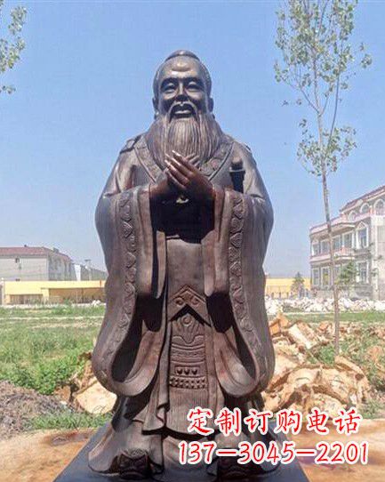 邯郸校园孔子雕像 (2)