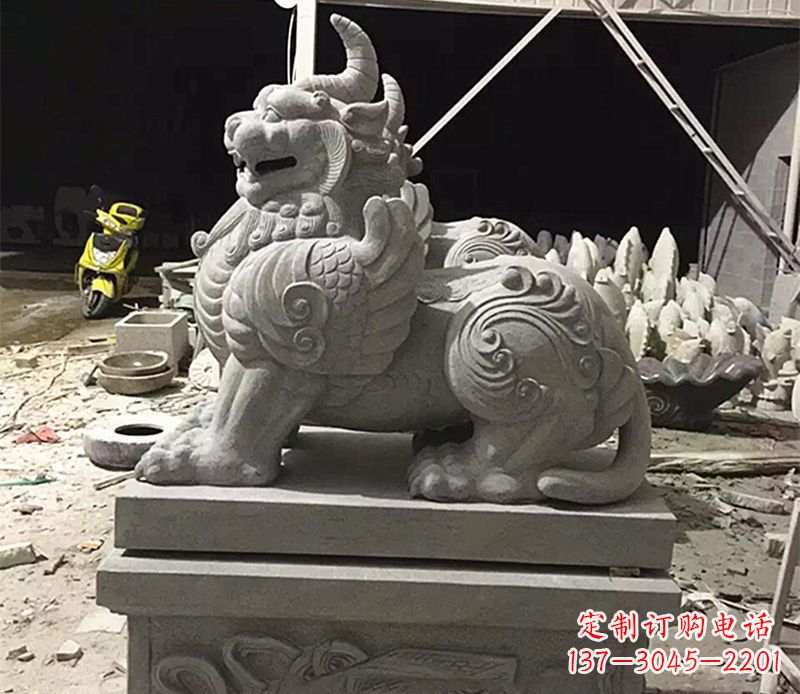 邯郸獬豸法院门口石雕