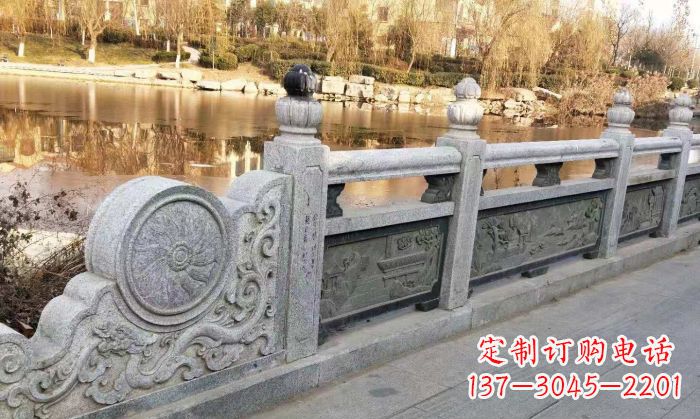 邯郸园林景观大理石栏板石雕 (10)