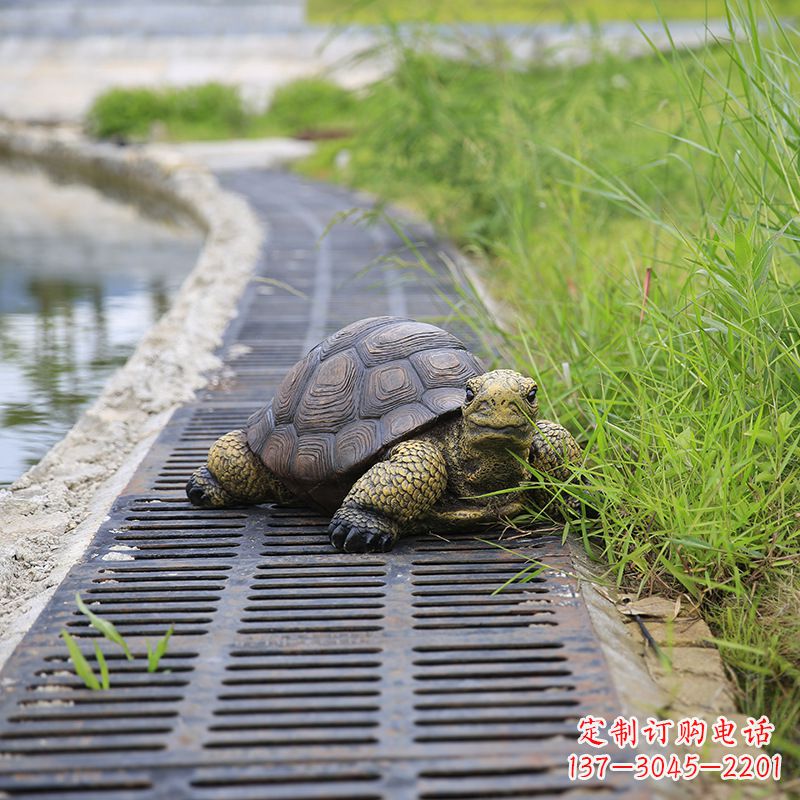 邯郸园林水景动物仿真乌龟雕塑