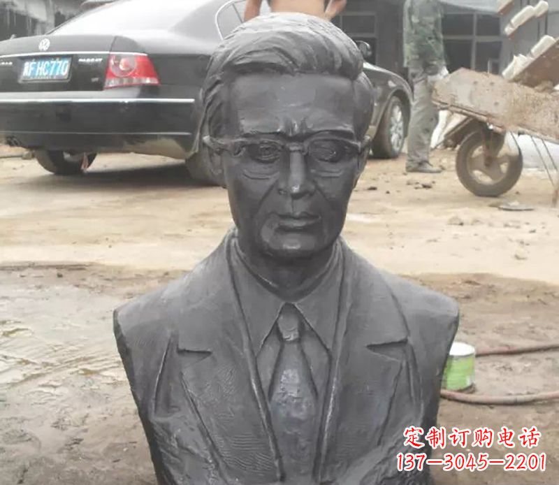 邯郸中国名人胸像铜雕
