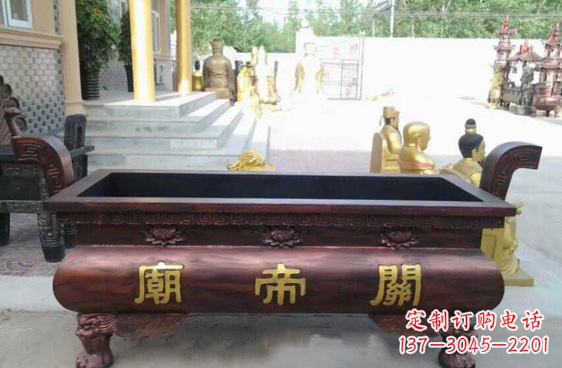 邯郸铸铜关帝庙香炉