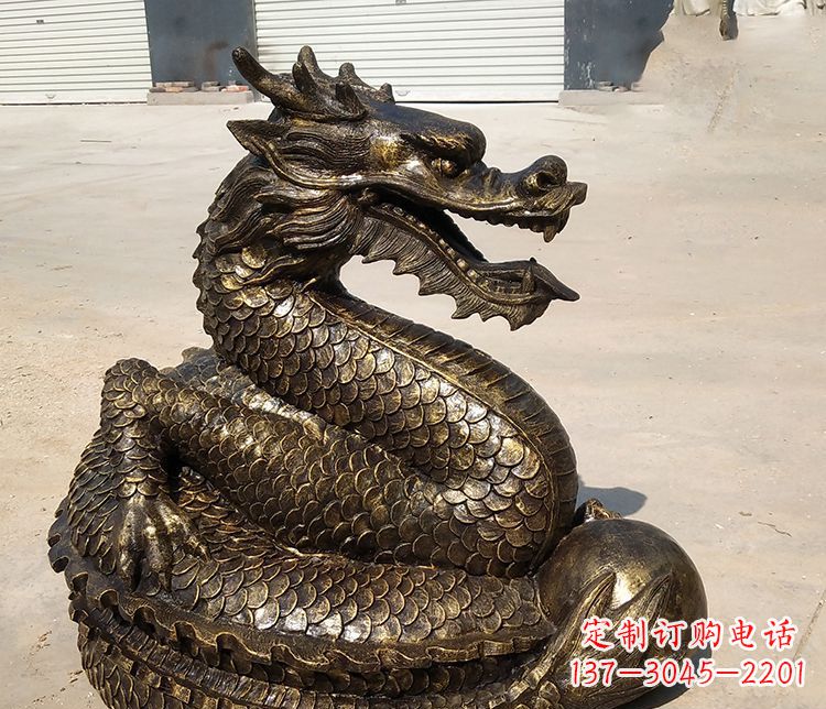 邯郸铸铜神龙雕塑